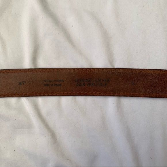 Vintage Leather Belt - Picture 3 of 6